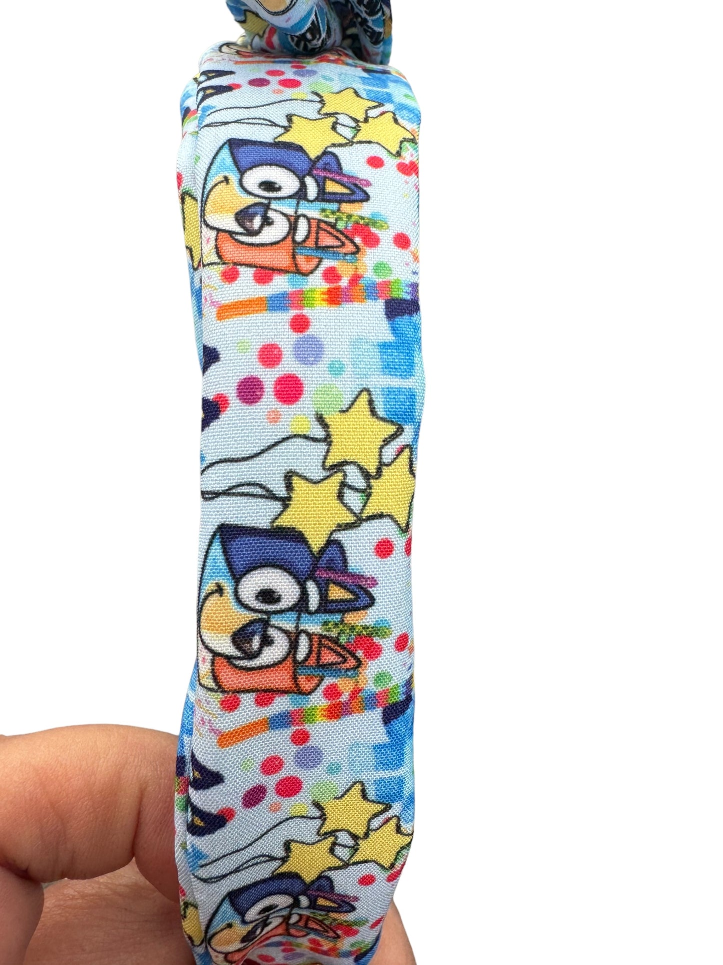 *Blue Dog Birthday Hair Bows