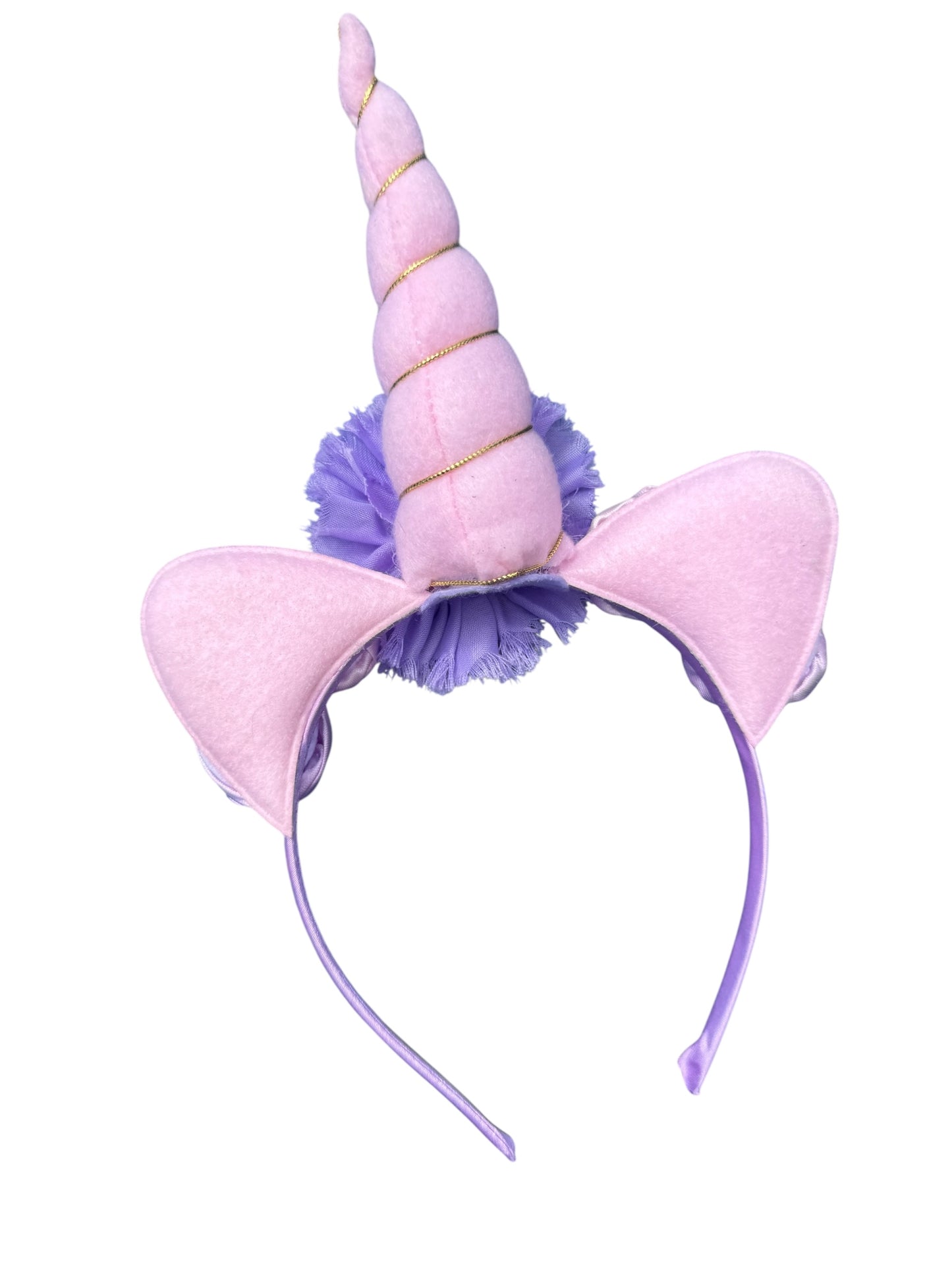 *Pink and Purple Unicorn Headband