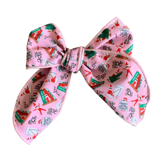 Shelf Elf Hair Bows - Elf on the Shelf Christmas Accessories
