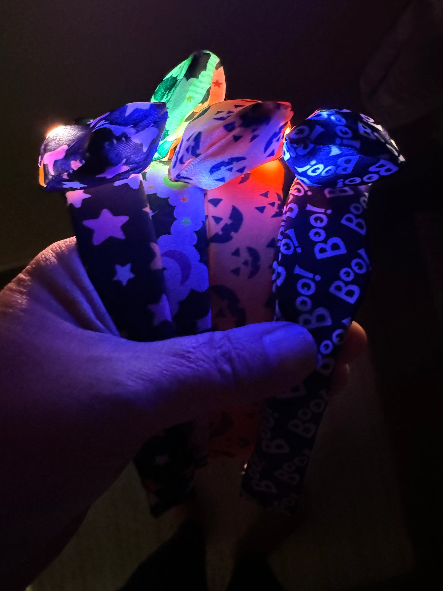 lit up Halloween headbands