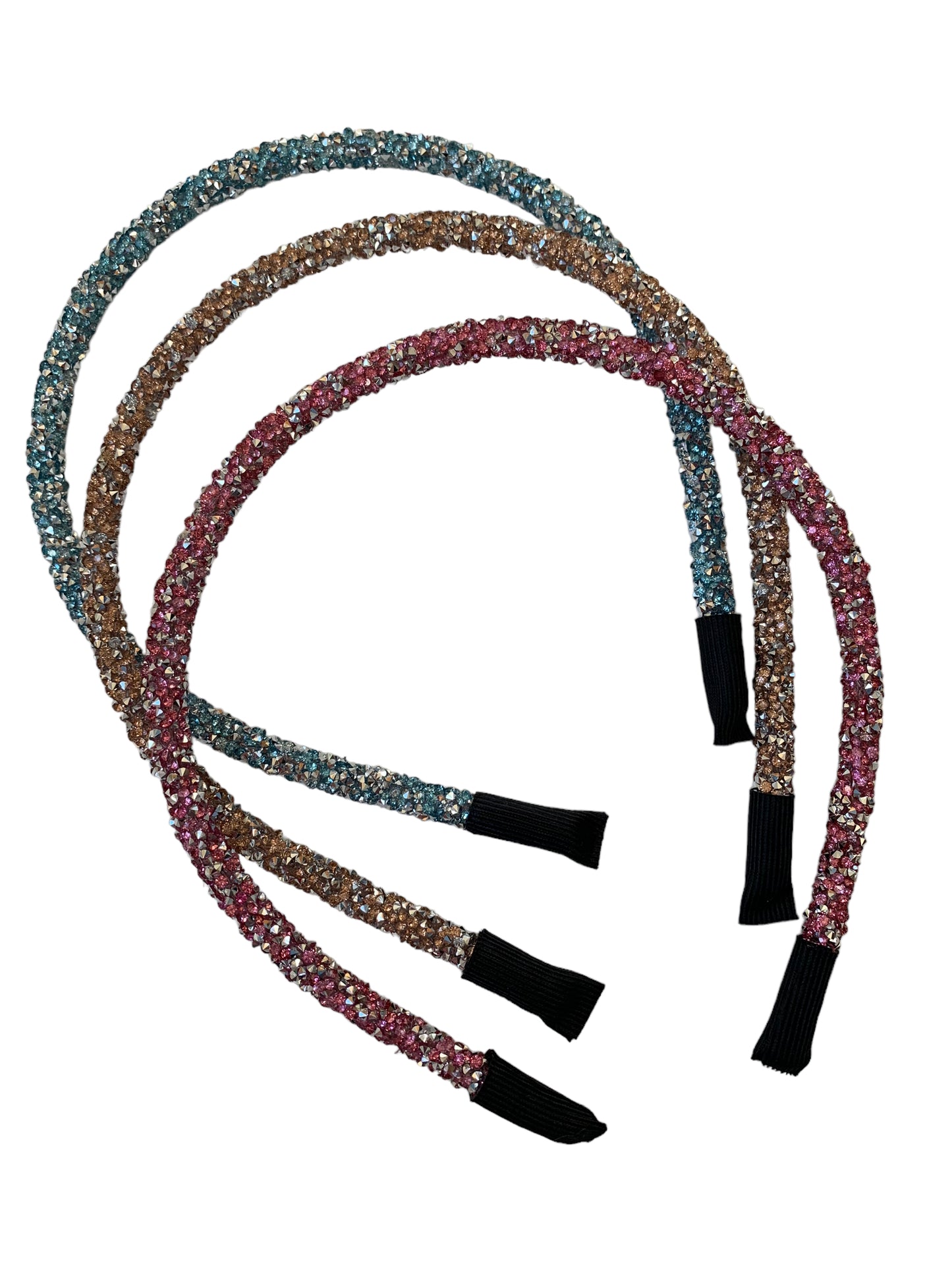 Chunky Glitter Diamond Headband – Sparkly Statement Hair Accessory