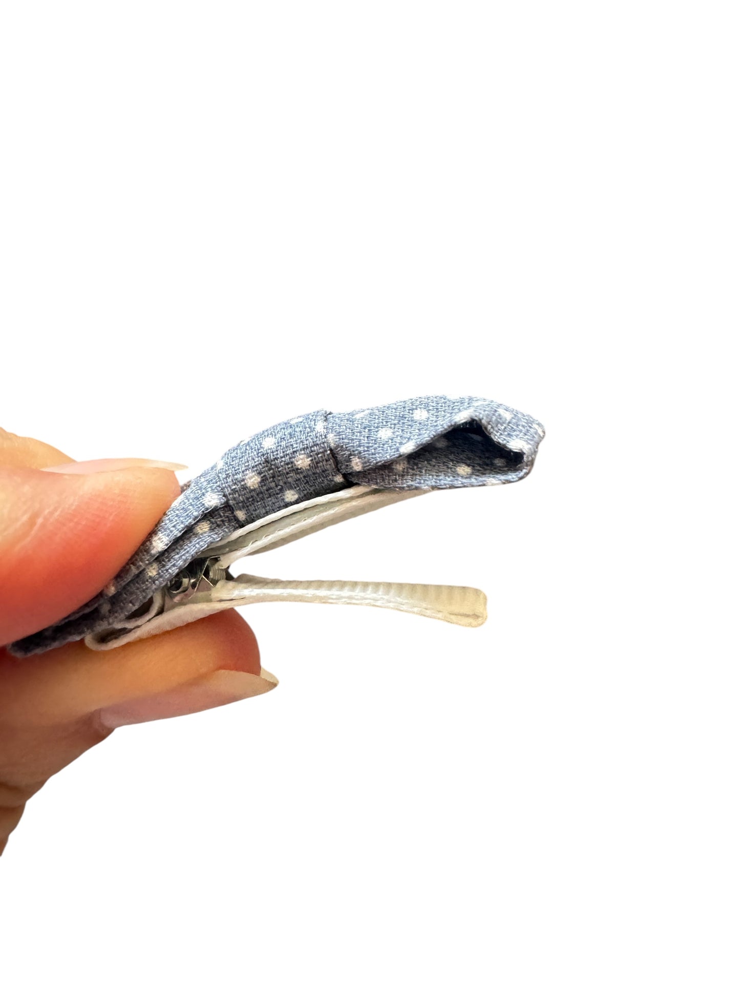 Mini Blue Baby Hair Clips for Babies, Toddlers, and Little Girls