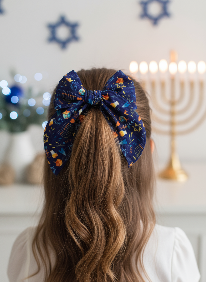 Hanukkah Bow Lifestyle Image
