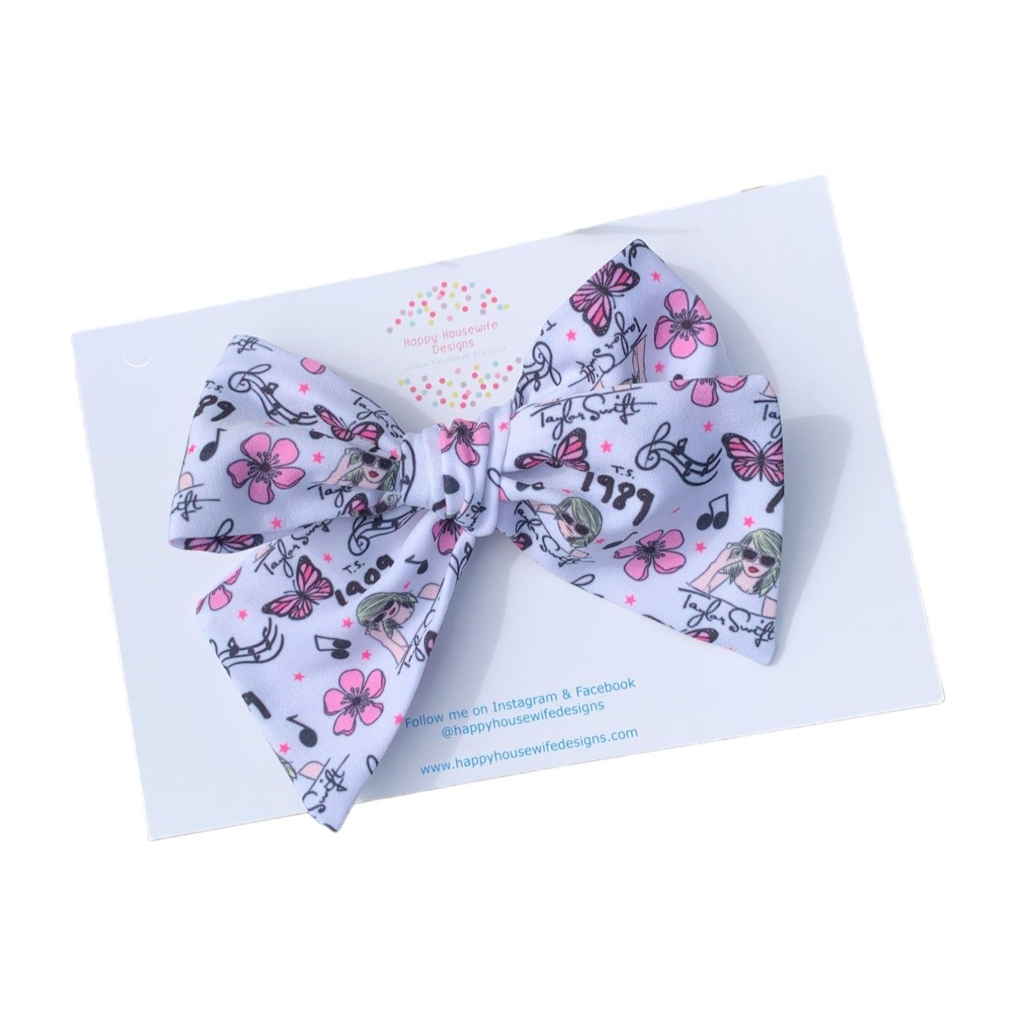 *1989 TS Hair Bows & Headbands – Concert & Everyday Fan Accessories