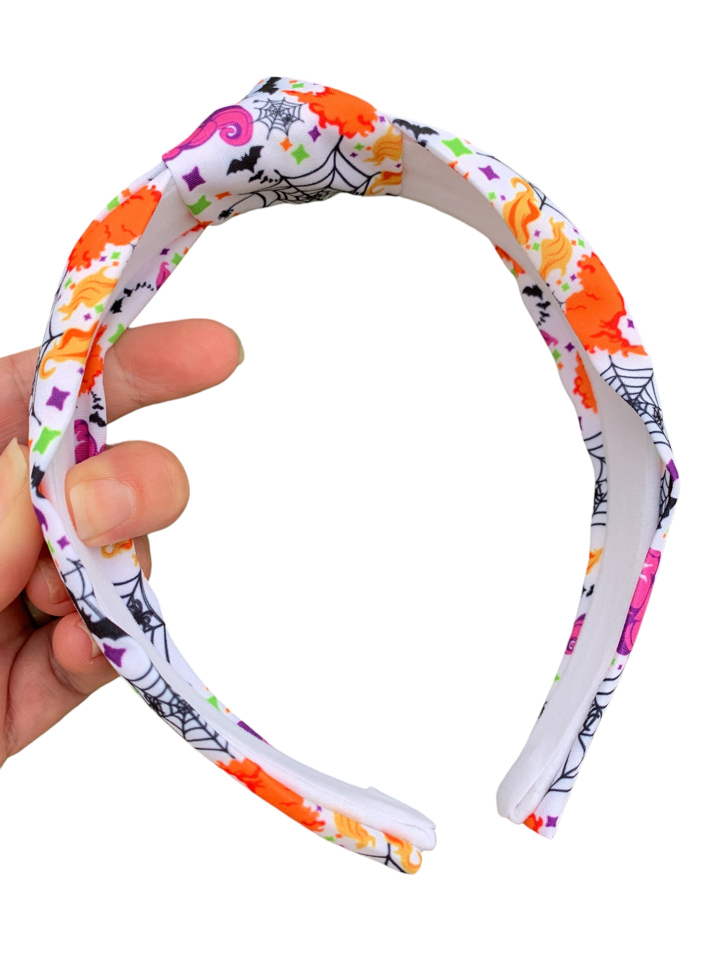 Hocus Pocus Knotted Headband – Halloween Witch Hair Accessory, Magic-Inspired Headband for Adults & Kids