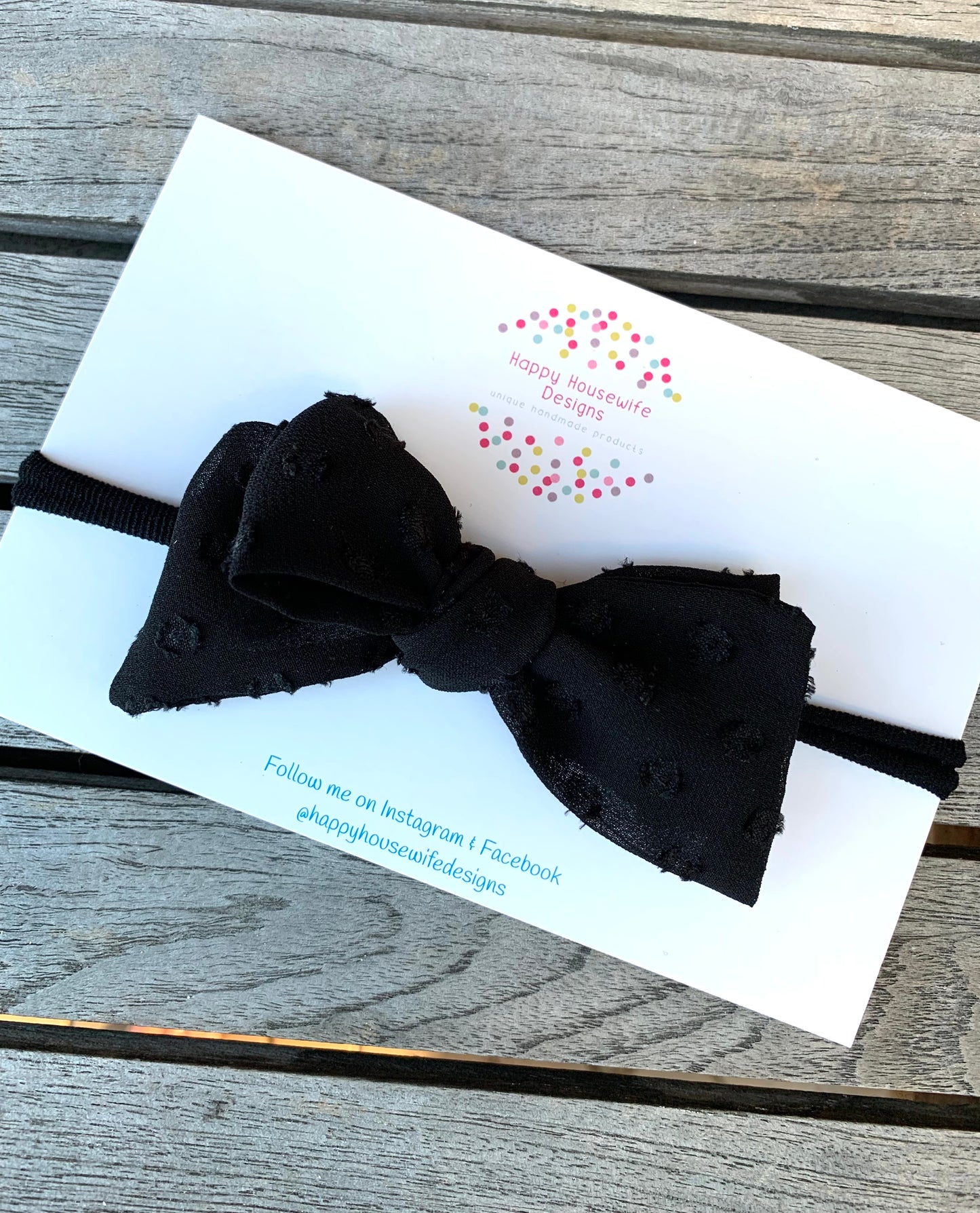 Holiday Dot Hair Bows