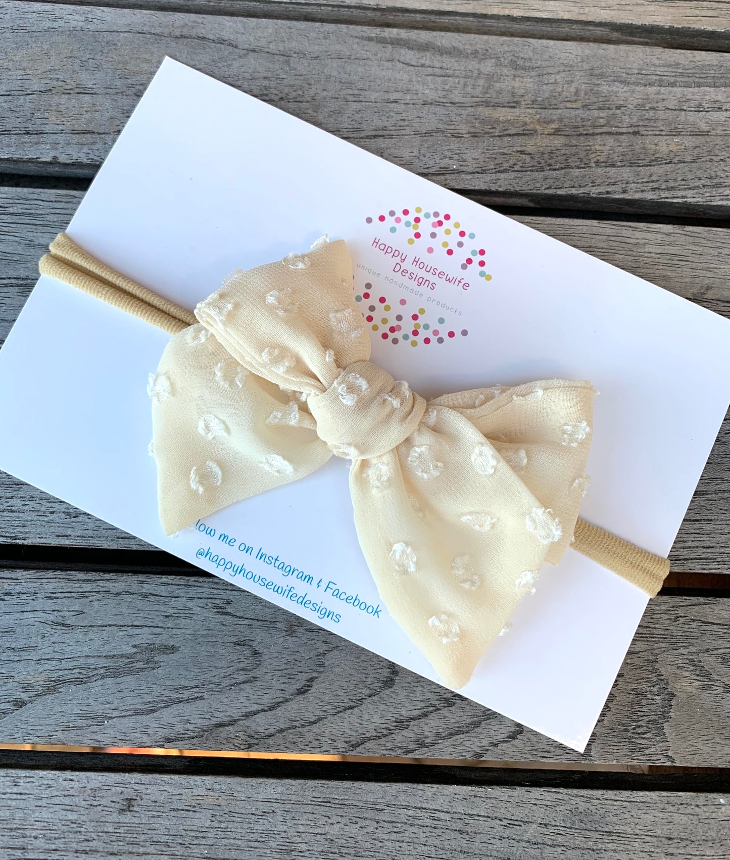 Holiday Dot Hair Bows