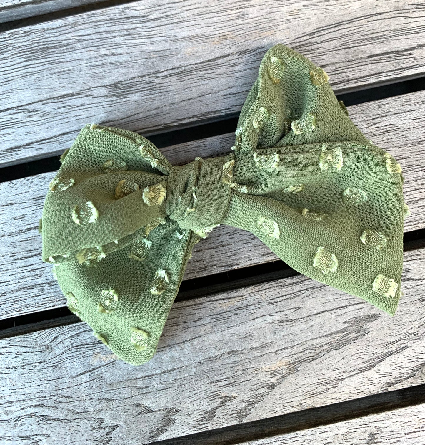 Holiday Dot Hair Bows