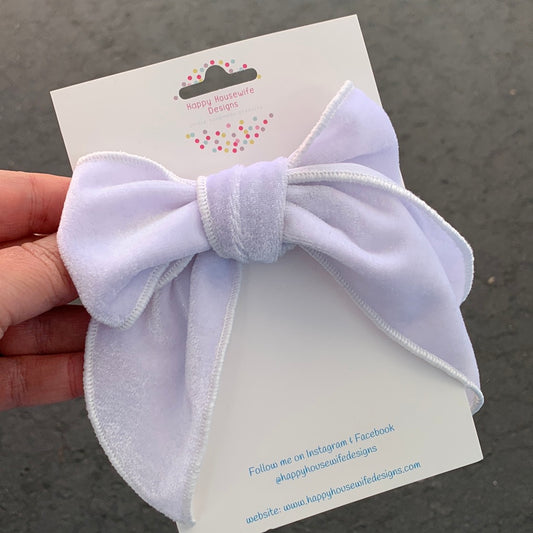 Velvet Hair Bows