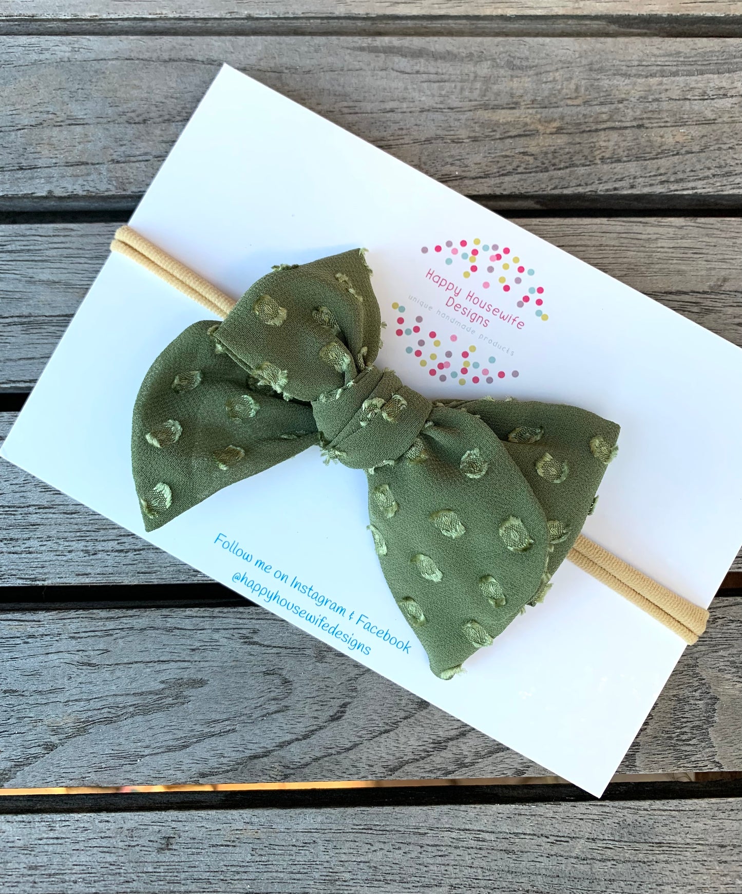 Holiday Dot Hair Bows