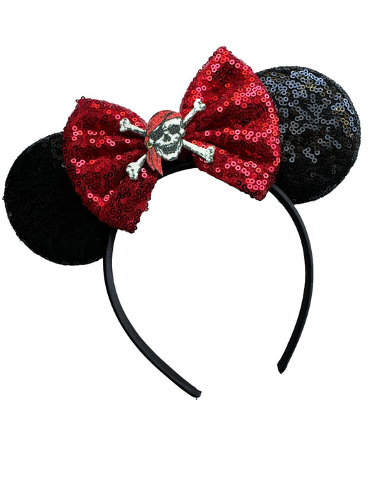 *Pirate Mouse Ear Headband