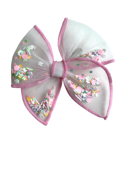 *Bunny Shaker Hair Bow