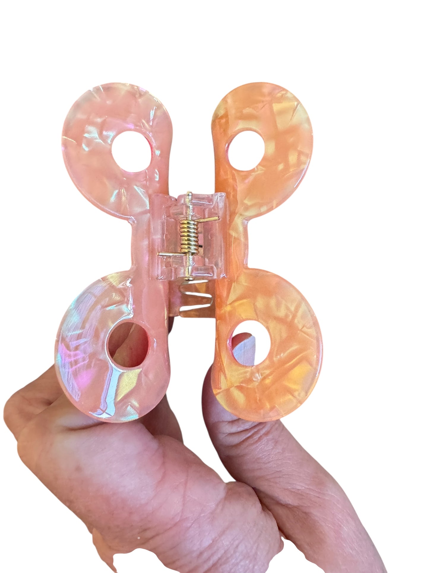Donut Mouse Ear Claw Clips for Girls