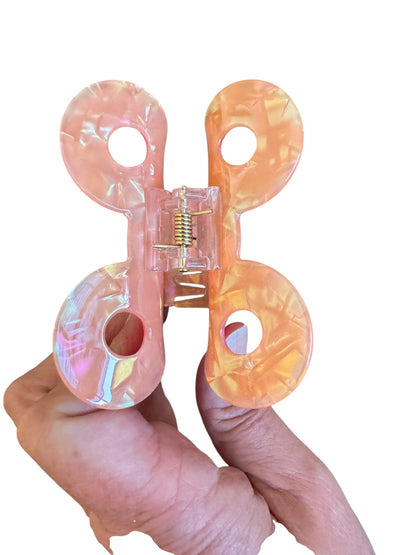Donut Mouse Ear Claw Clips for Girls
