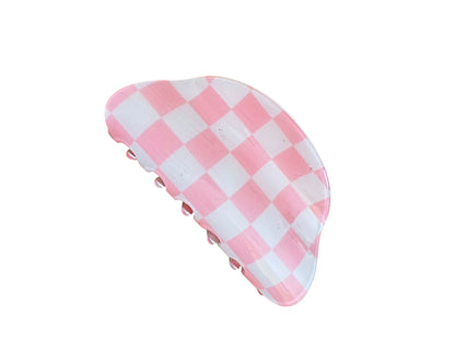 *Checkered Claw Clips