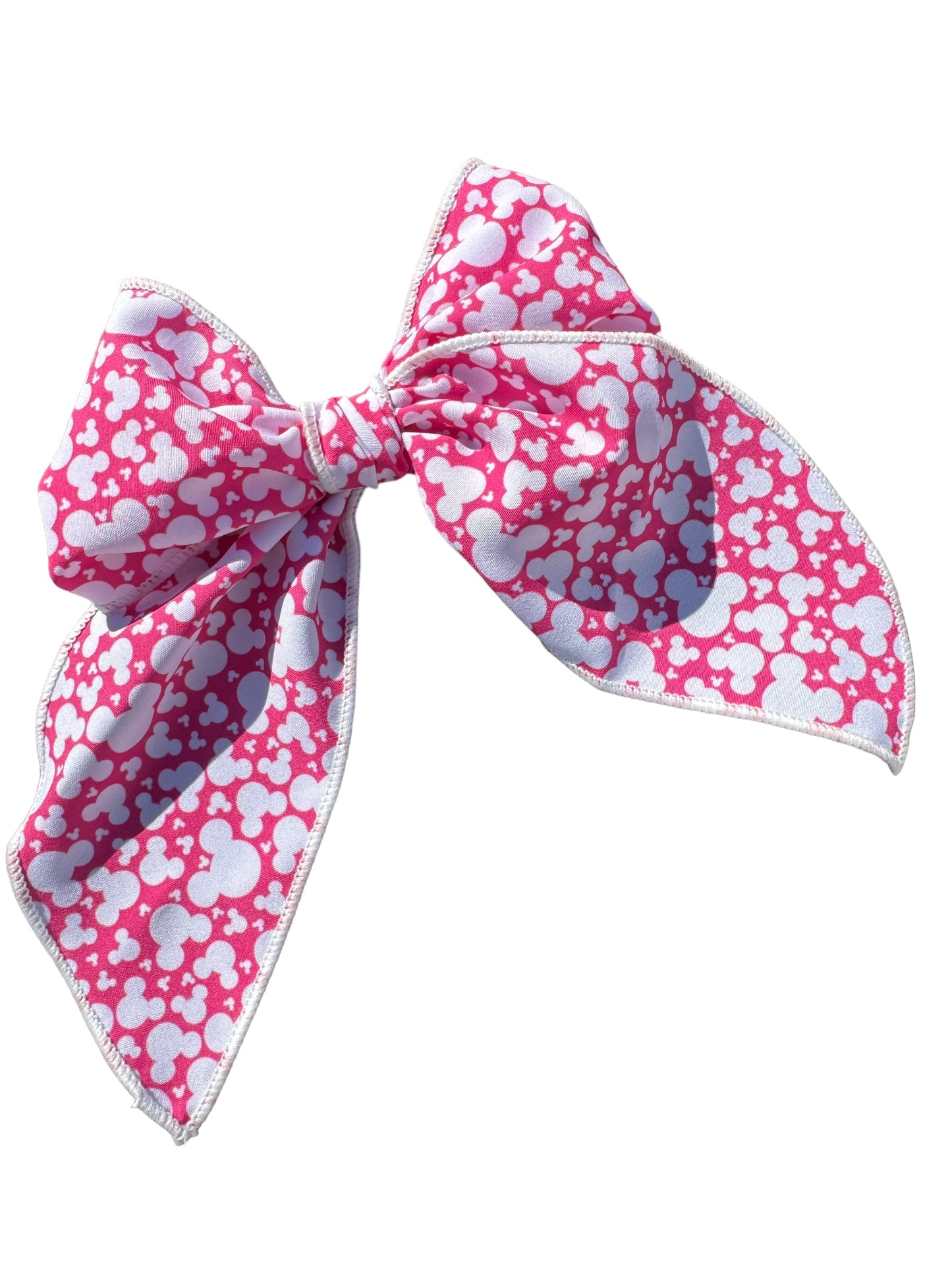 *Hot Pink Mouse Hair Bow