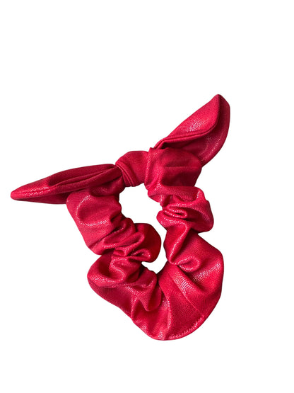 Swim Fabric Scrunchies for Girls | Pool-Proof Hair Ties & Wrist Accessories