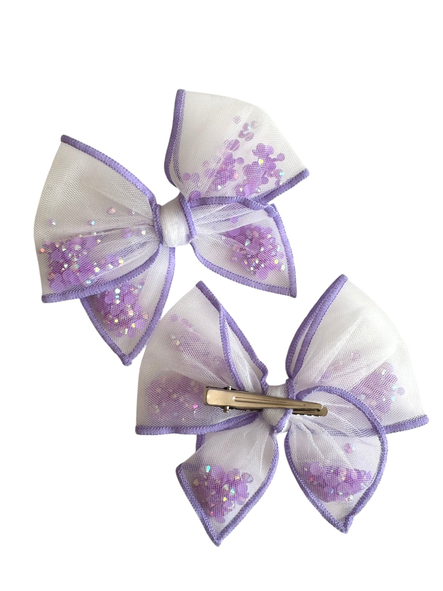 *Glitter Shaker Hair Bows