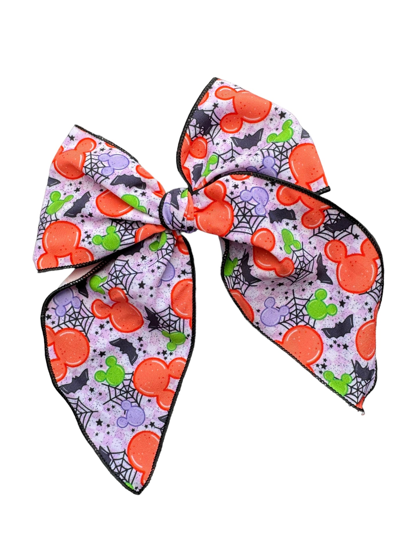 Halloween Mouse Balloon Hair Bows