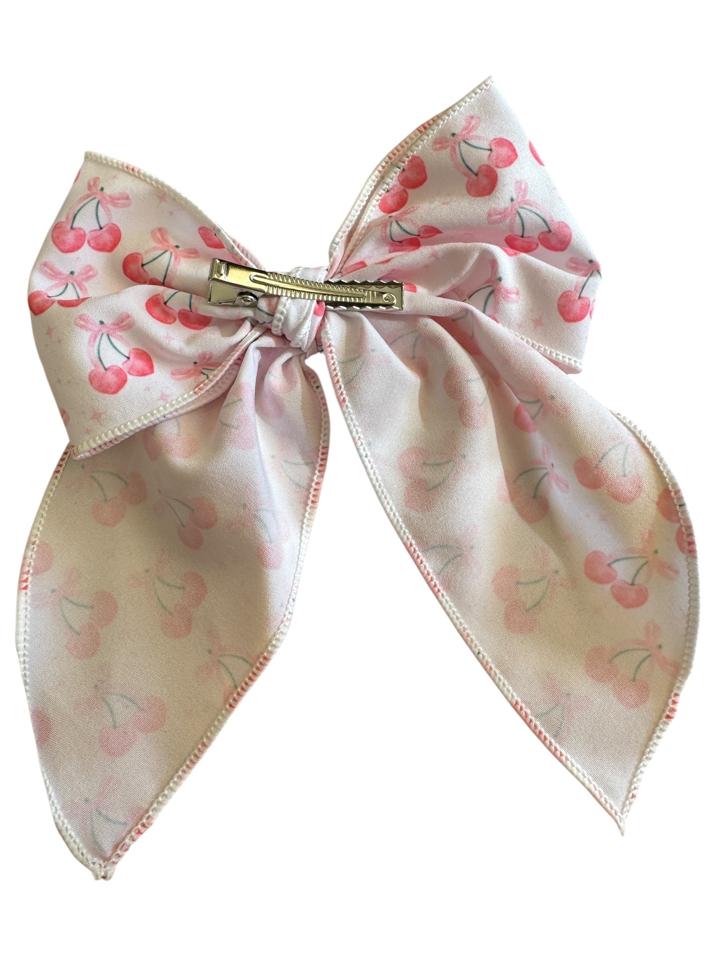 Cherry Bow Hair Bows for Girls | Kids Hair Accessories