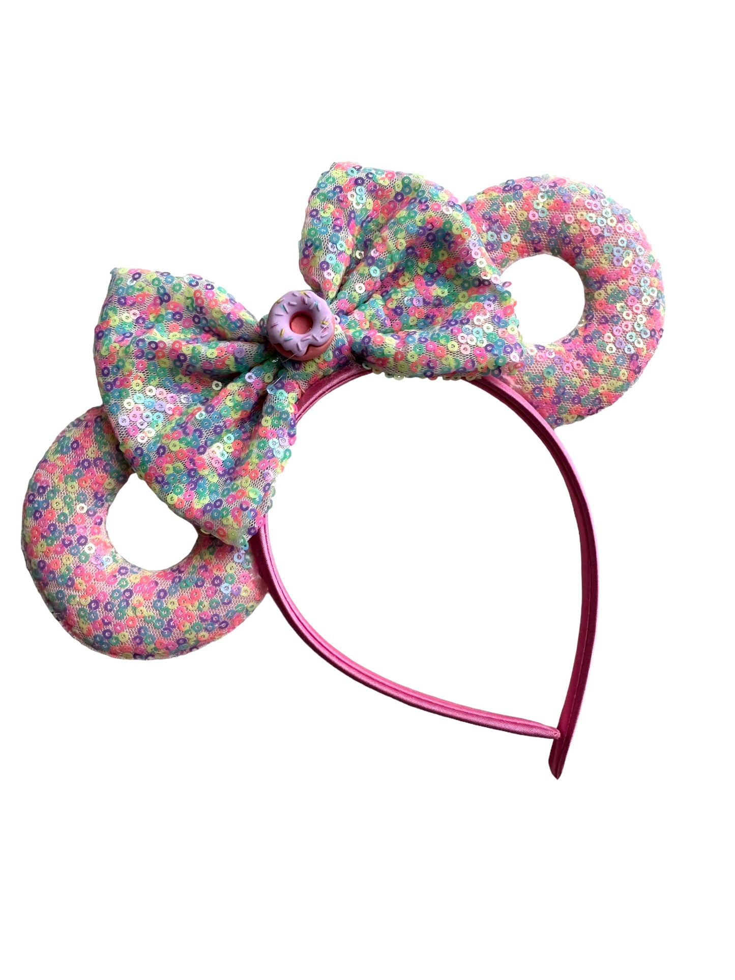 *Confetti Donut Mouse Ear Headband