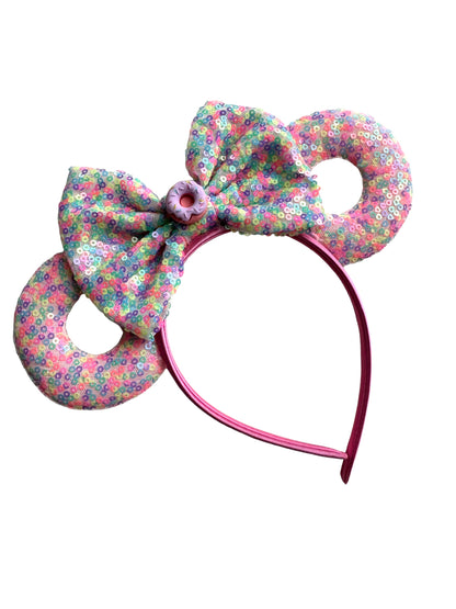 *Confetti Donut Mouse Ear Headband