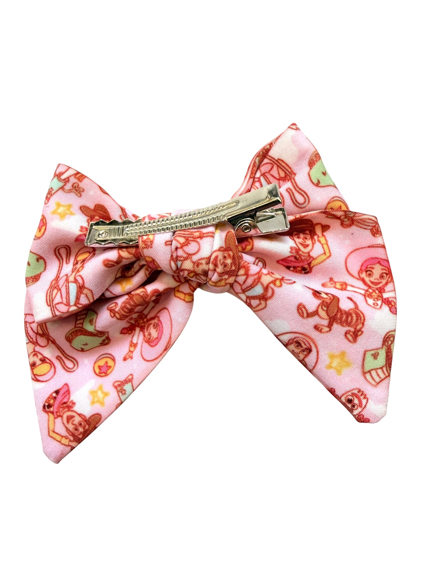 Toys Hair Bows for Girls – Small, Large & Pigtail Set | Movie-Inspired Fabric Bow