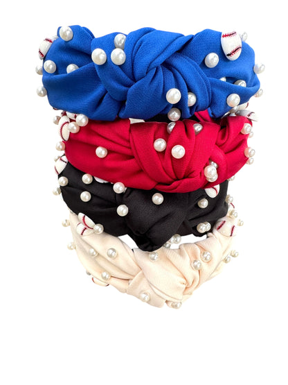 *Pearl Baseball Headbands