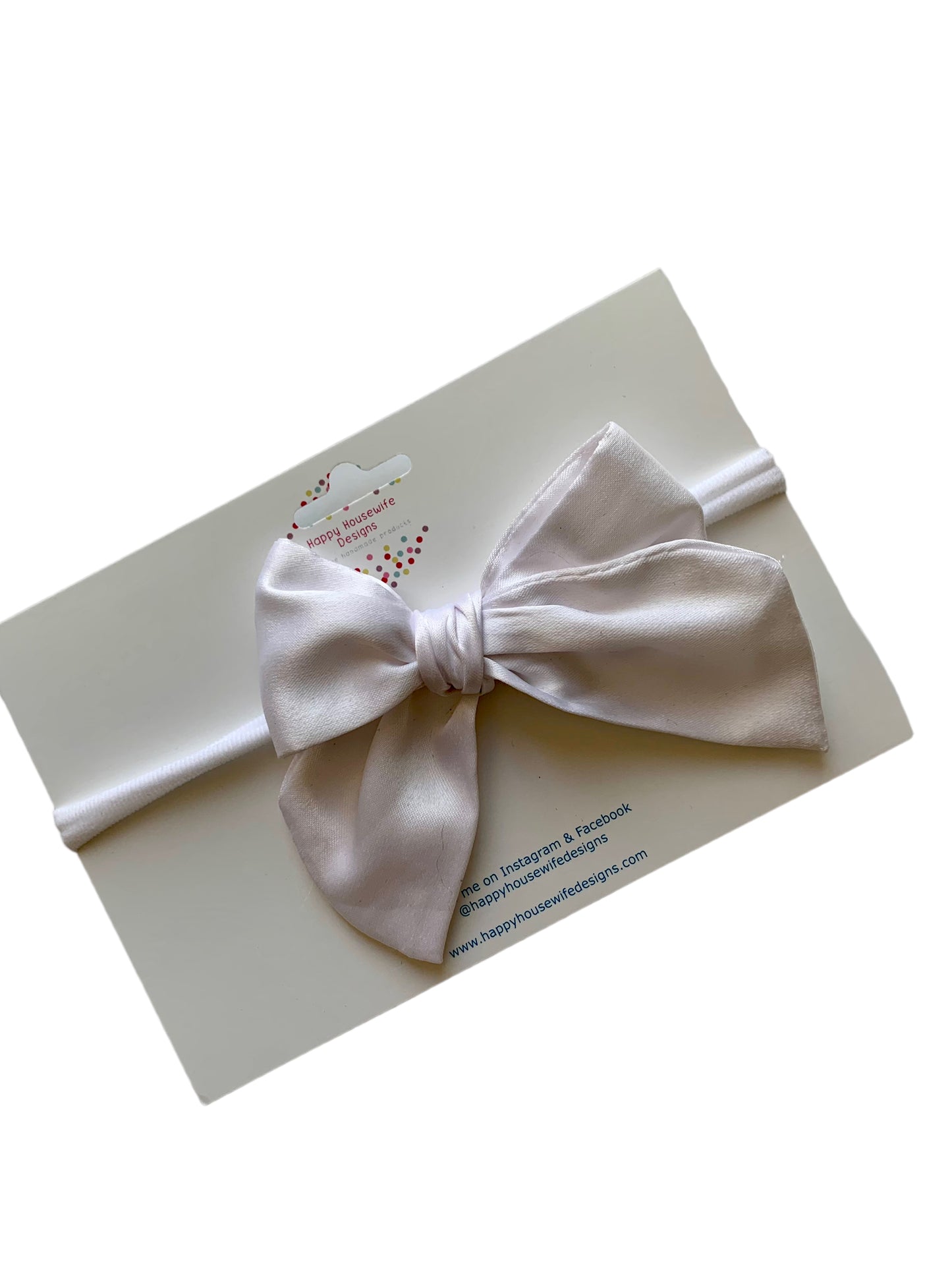 Holiday Satin Hair Bows