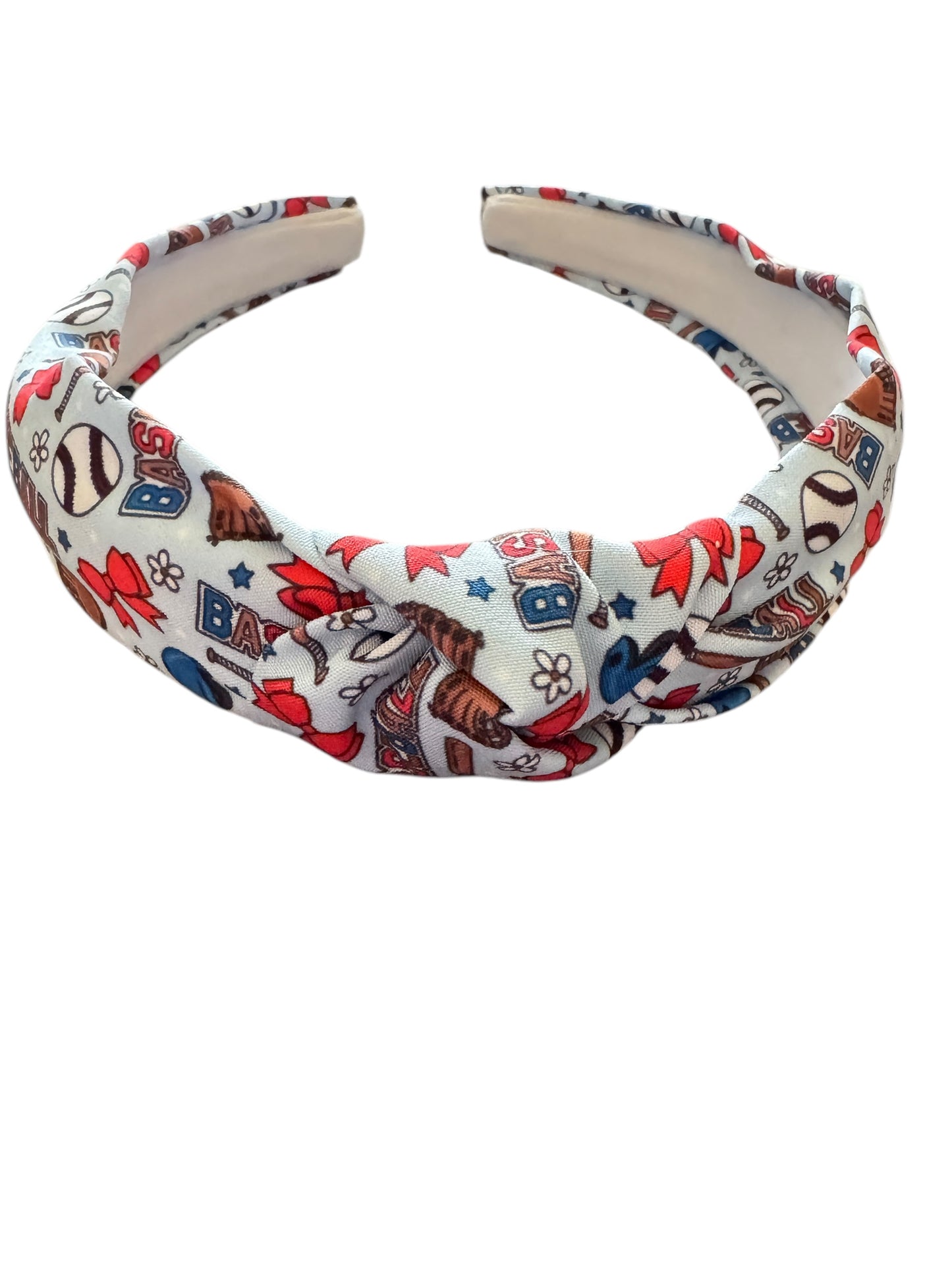 *Baseballs & Bows Headband
