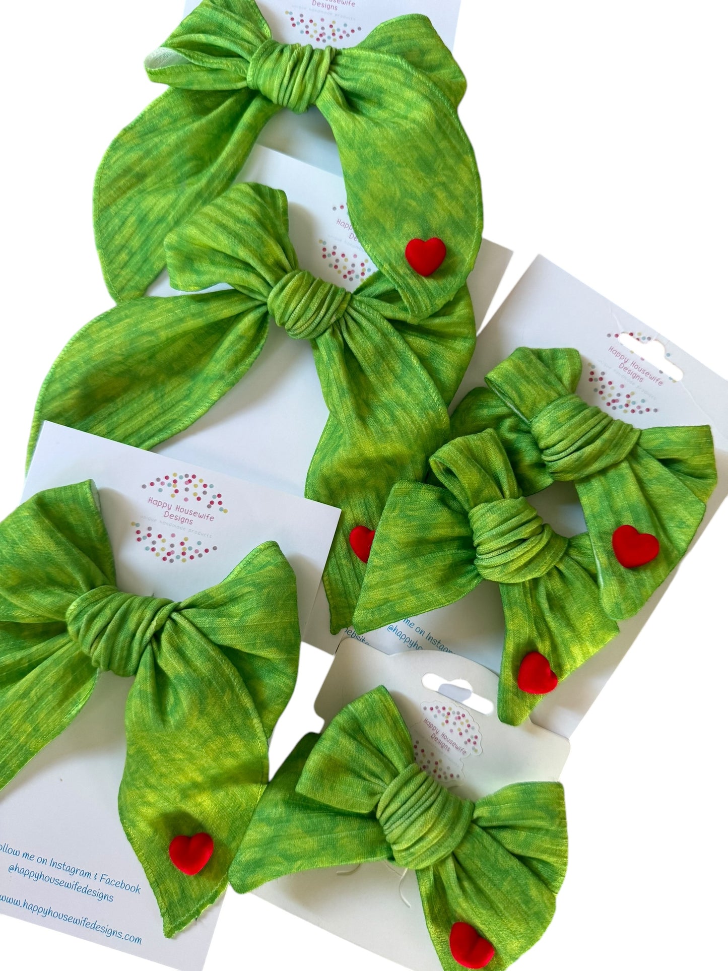 *Mean Mr. Grinch Hair Bow