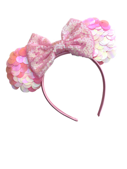 *Mermaid Mouse Ear Headband