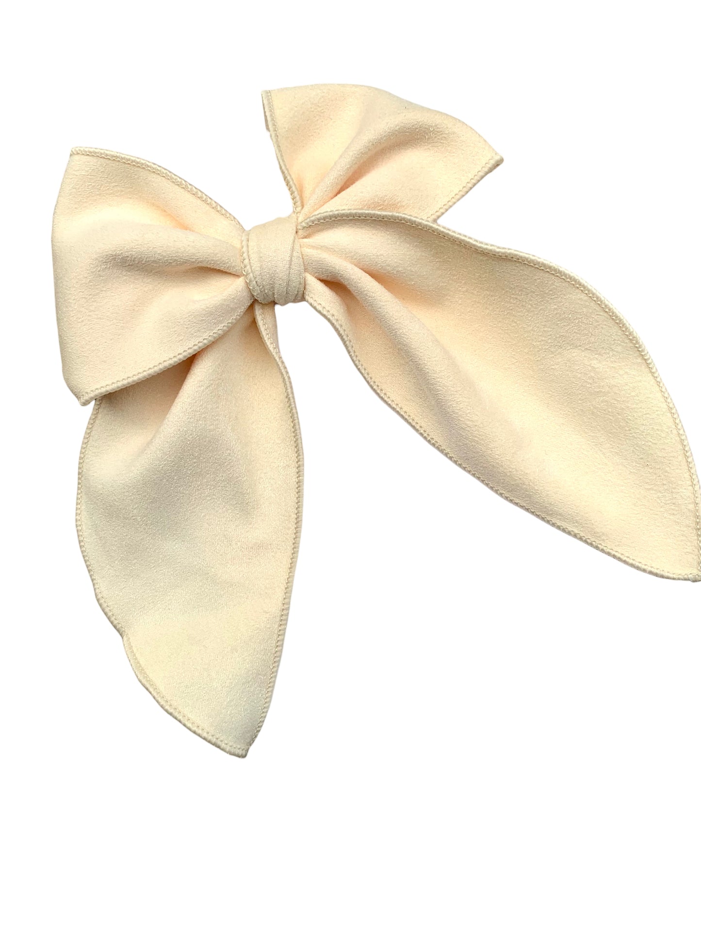 Suede Hair Bows