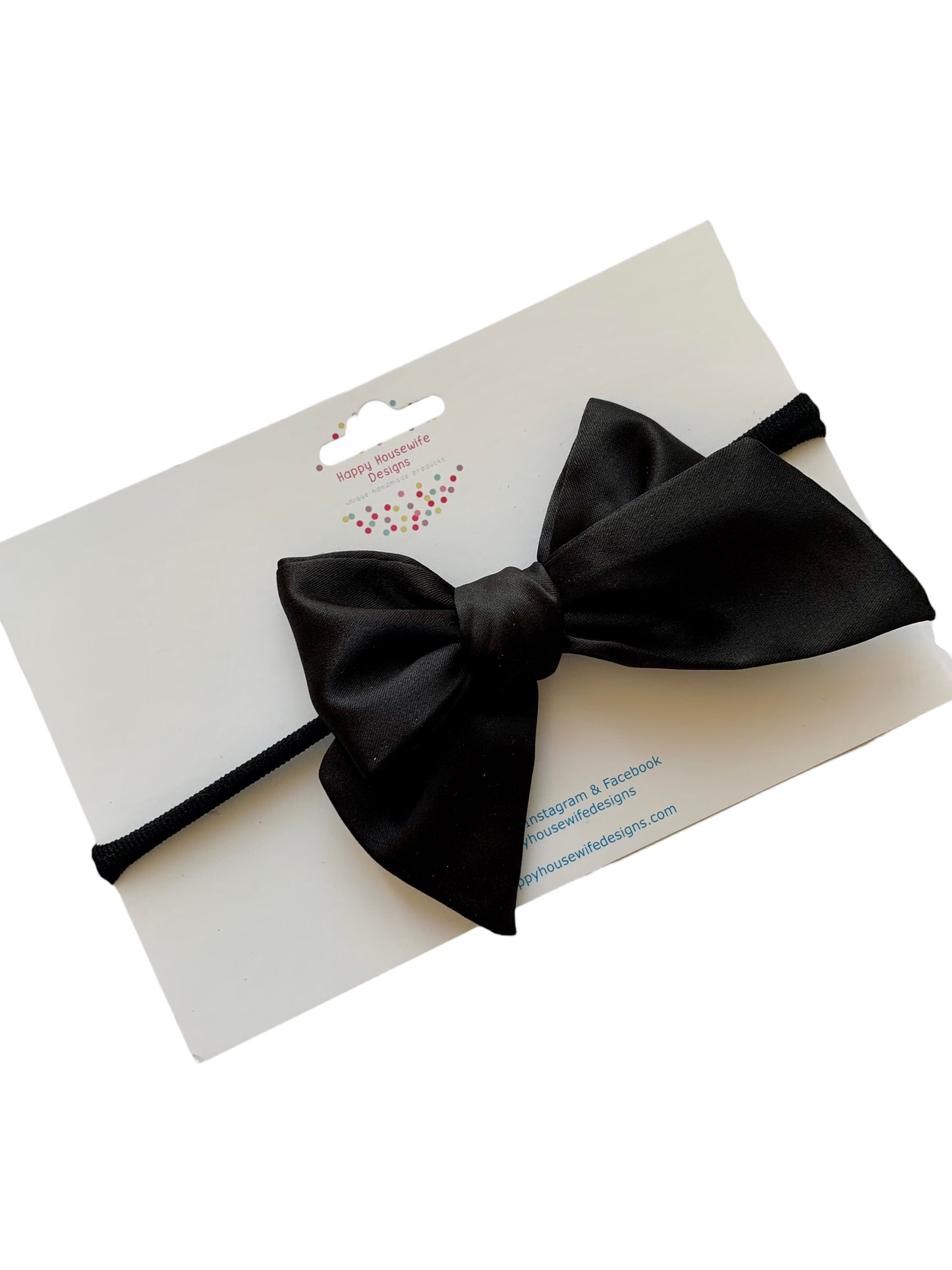 Holiday Satin Hair Bows