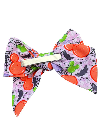 Halloween Mouse Balloon Hair Bows