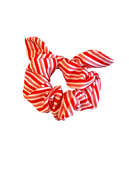 *Candy Cane Bow Scrunchies