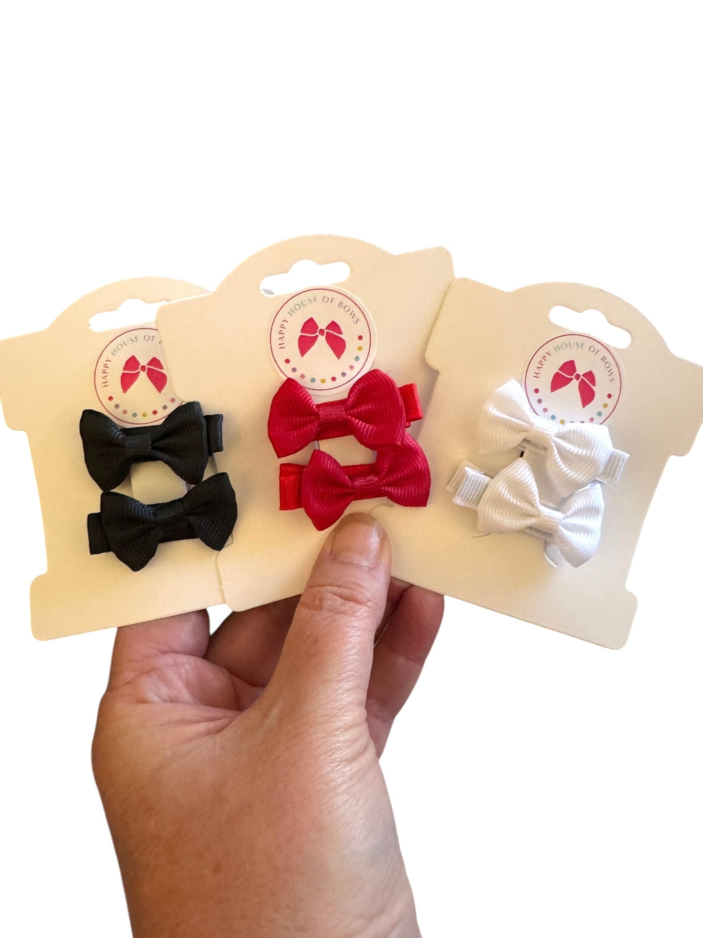 *Mini Ribbon Baby Clips