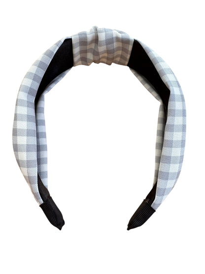 Gingham Headbands| Knotted Headband for Kids & Adults