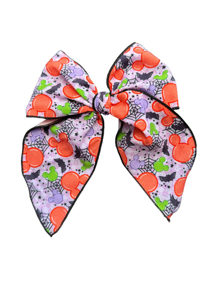 Halloween Mouse Balloon Hair Bows