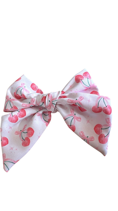 Cherry Bow Hair Bows for Girls | Kids Hair Accessories