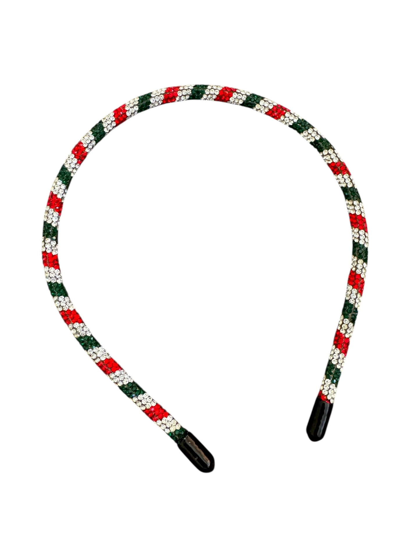 Holiday Chunky Glitter Diamond Headband – Sparkly Statement Hair Accessory