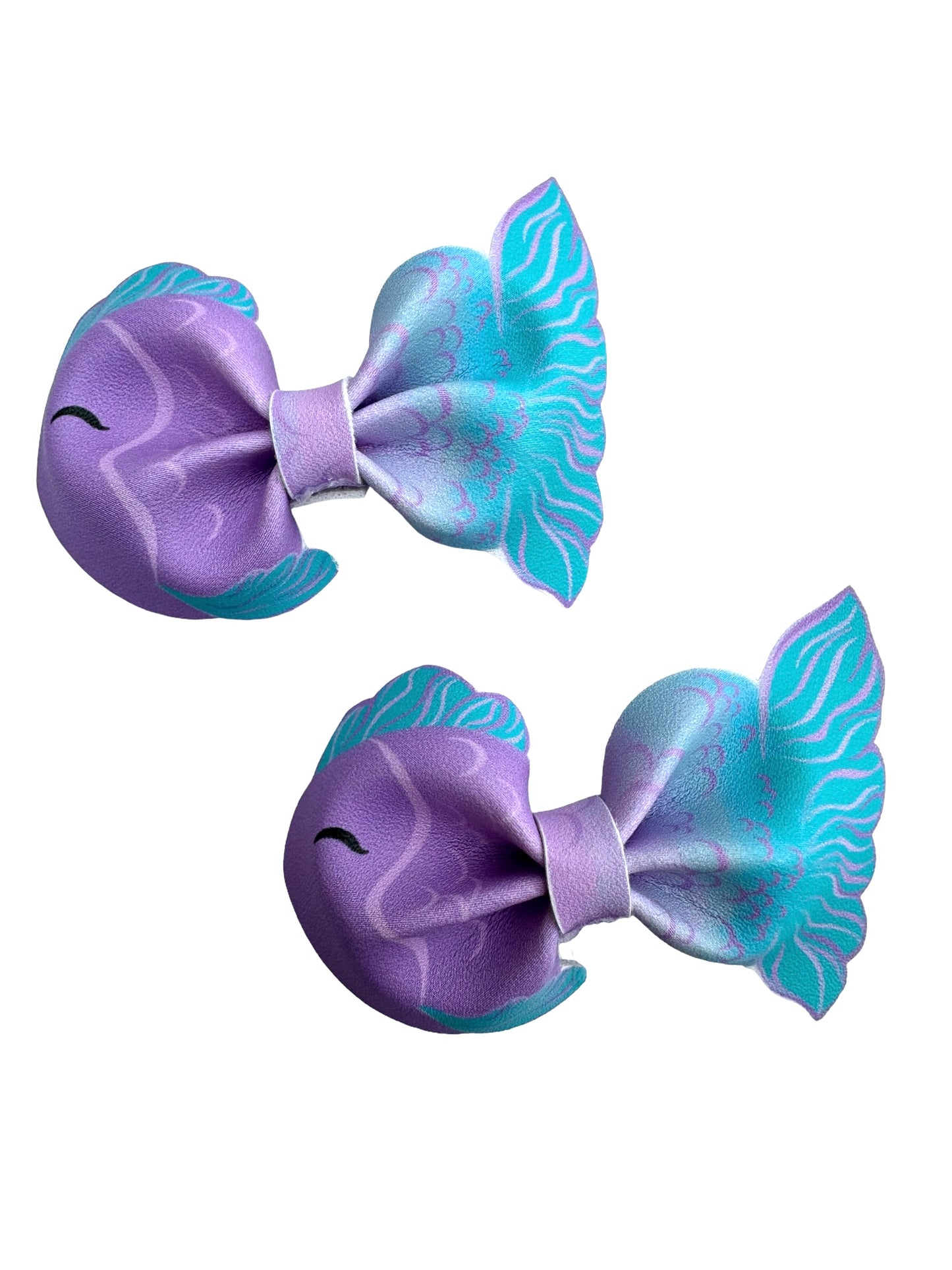 Ombre Fish Hair Bows