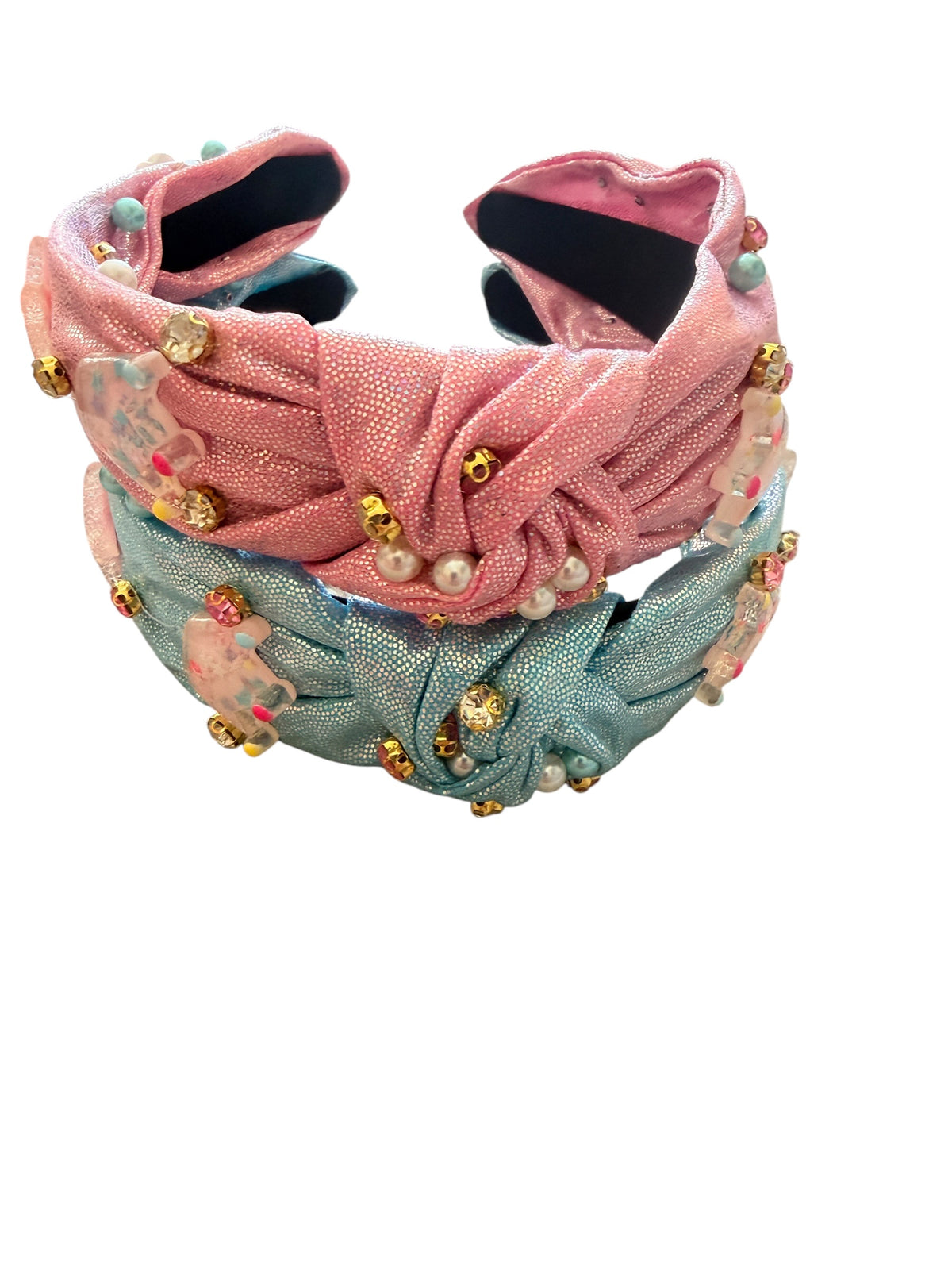 Mermaid Rhinestone Headband – Seashell Embellished Hair Accessory