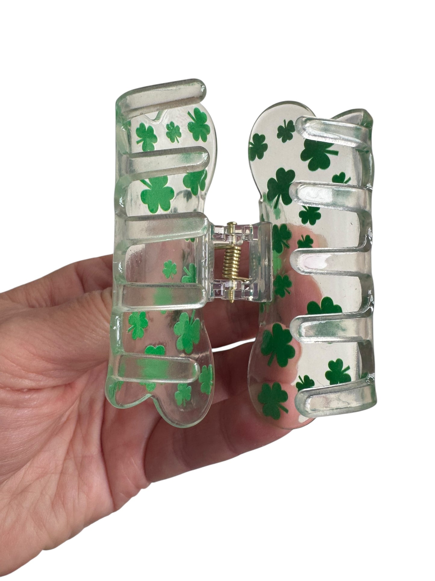 *Shamrock Claw Clips