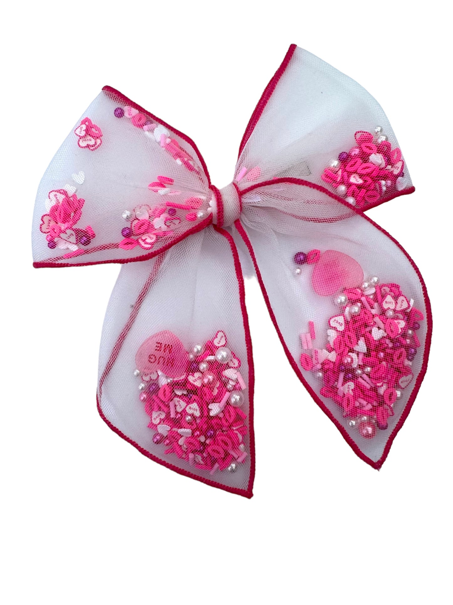 *Valentine’s Day Shaker Hair Bows