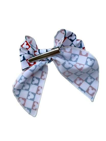 Patriotic Mouse Hair Bows