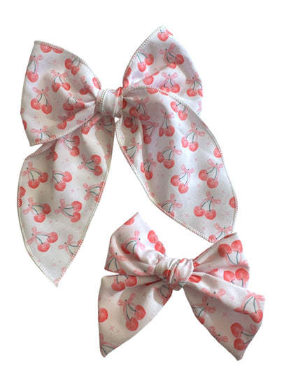 Cherry Bow Hair Bows for Girls | Kids Hair Accessories