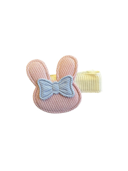 Mini Bunny Hair Clips for Babies - Toddler Easter Hair Clips Set