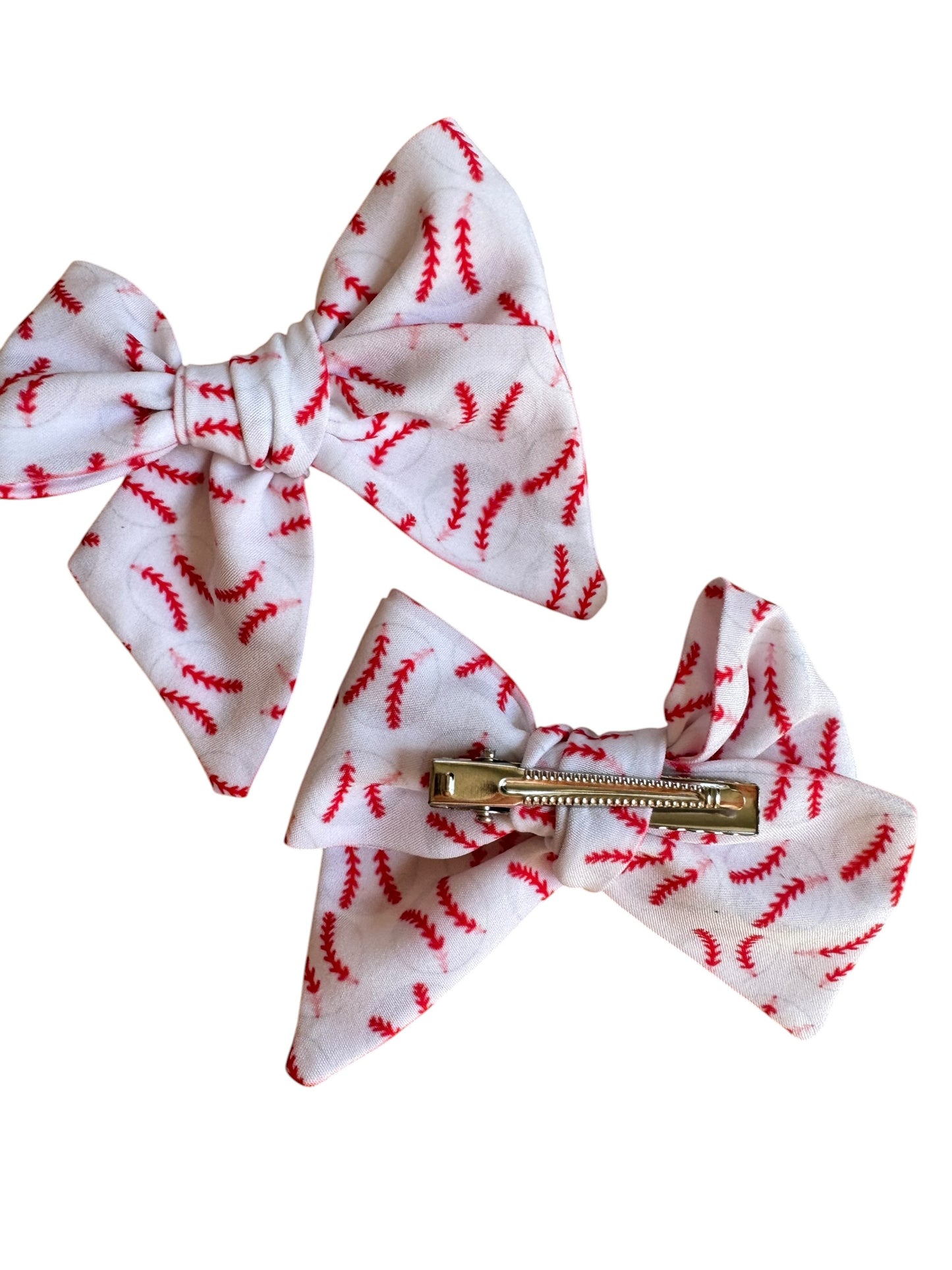 Baseball Hair Bows for Girls - Kids Baseball Headbands & Hair Accessories