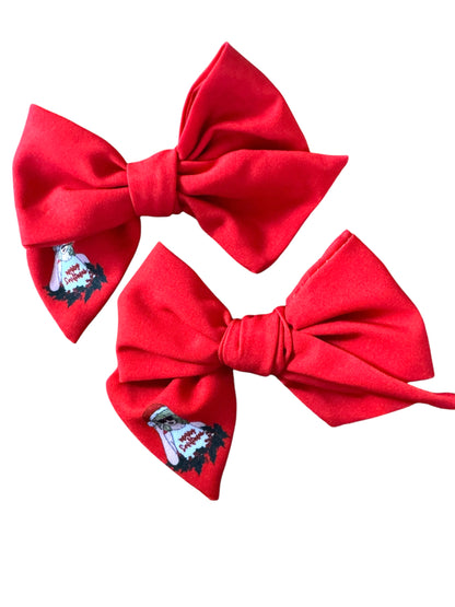 *Red Swiftmas Hair Bows